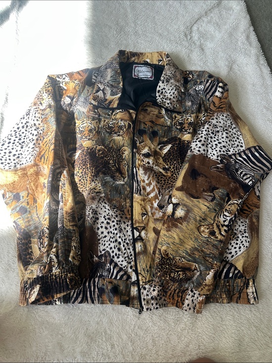 bloom Jackets & Blazers - 90s animal print jacket